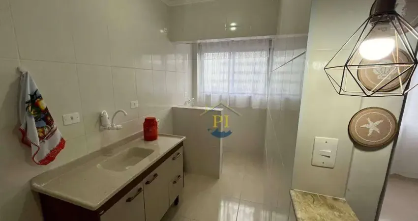 Kitnet com 1 dormitório para alugar, 38 m² por R$ 1.600,00/mês - Aviação - Praia Grande/SP