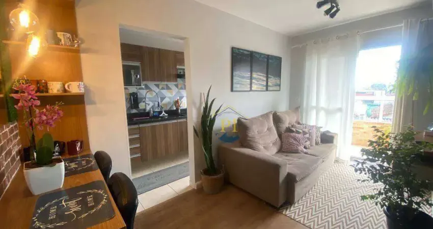 Apartamento com 1 dormitório para alugar, 38 m² por R$ 2.100/mês - Aviação - Praia Grande/SP