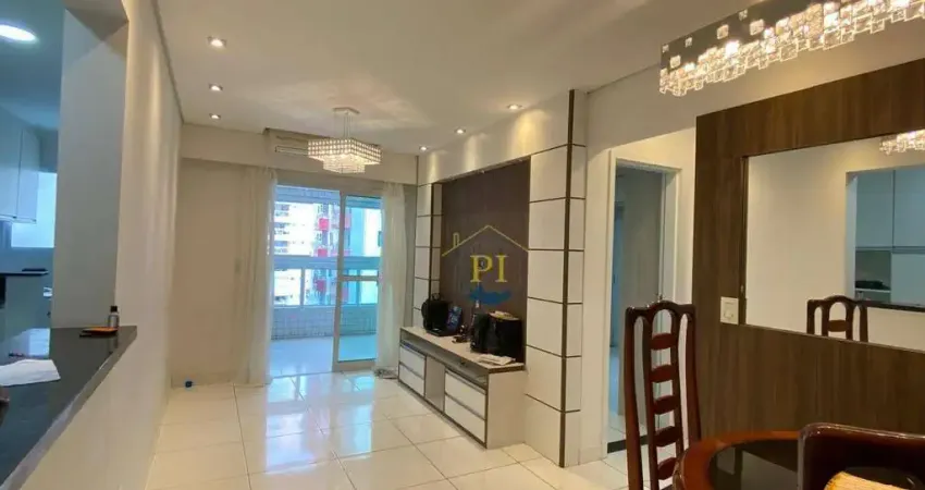 Apartamento com 2 dormitórios para alugar, 77 m² por R$ 3.600/mês - Canto do Forte - Praia Grande/SP
