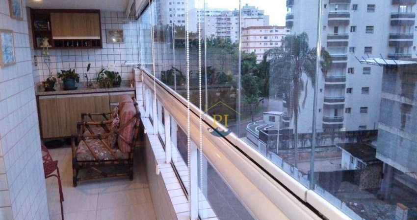 Apartamento com 2 dormitórios à venda, 86 m² por R$ 630.000 - Aviação - Praia Grande/SP