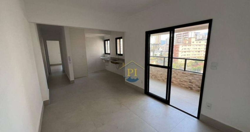 Apartamento com 1 dormitório à venda, 57 m² por R$ 365.000 - Vila Caiçara - Praia Grande/SP