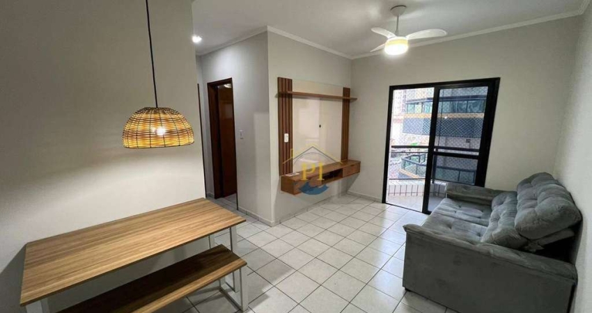 Apartamento com 1 dormitório à venda, 49 m² por R$ 365.000 - Vila Guilhermina - Praia Grande/SP