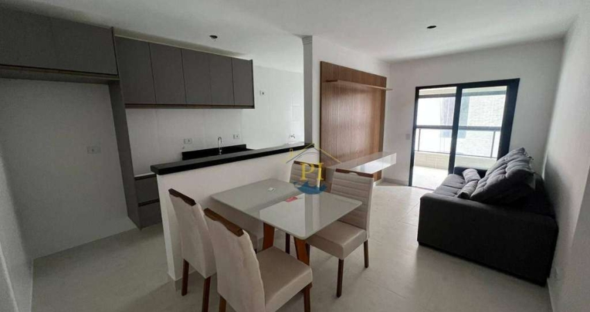 Apartamento com 1 dormitório à venda, 52 m² por R$ 365.000 - Balneário Pires - Praia Grande/SP
