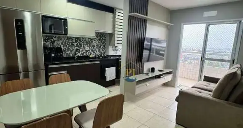 Apartamento com 2 dormitórios à venda, 54 m² por R$ 450.000 - Vila Guilhermina - Praia Grande/SP