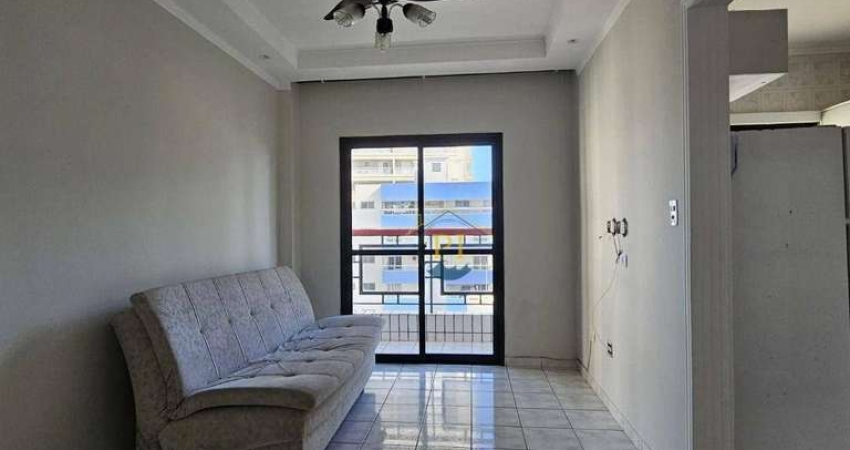 Apartamento com 1 dormitório à venda, 44 m² por R$ 319.000 - Aviação - Praia Grande/SP