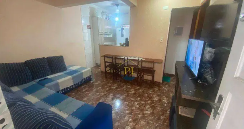 Apartamento com 2 dormitórios à venda, 41 m² por R$ 255.000 - Vila Guilhermina - Praia Grande/SP