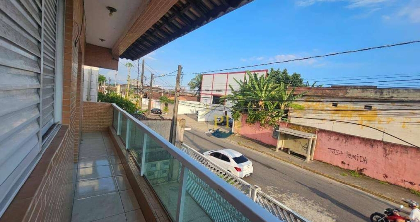 Casa com 1 dormitório, 44 m² - venda por R$ 195.000,00 ou aluguel por R$ 1.580,00/mês - Tupi - Praia Grande/SP