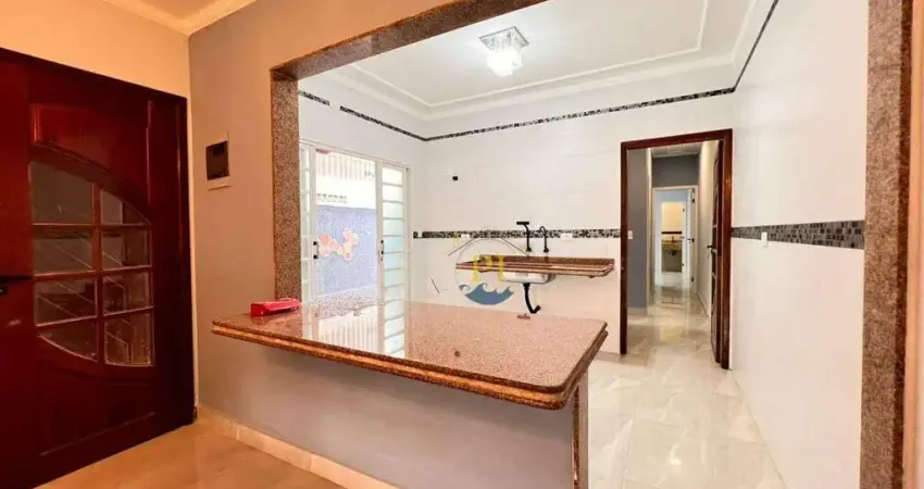 Casa com 2 dormitórios à venda, 80 m² por R$ 550.000,00 - Jardim Imperador - Praia Grande/SP