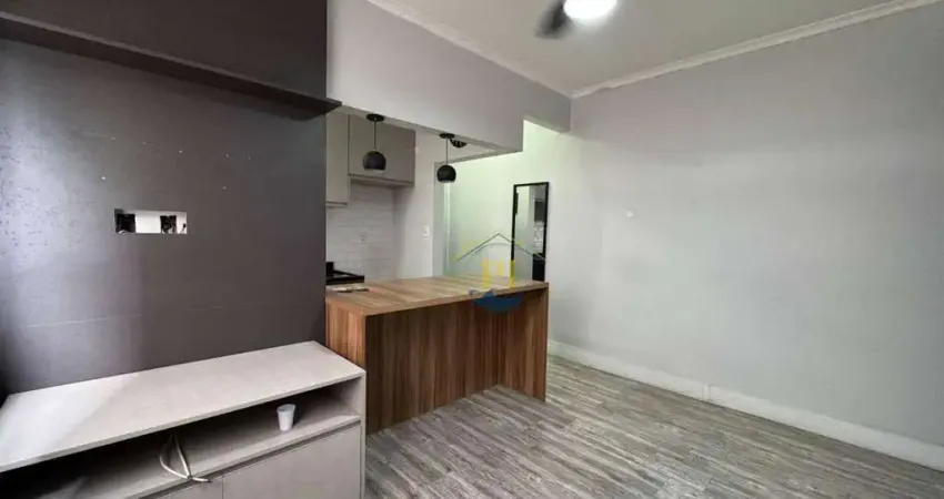 Apartamento com 2 dormitórios à venda, 52 m² por r$ 280.000,00 - boqueirão - praia grande/sp