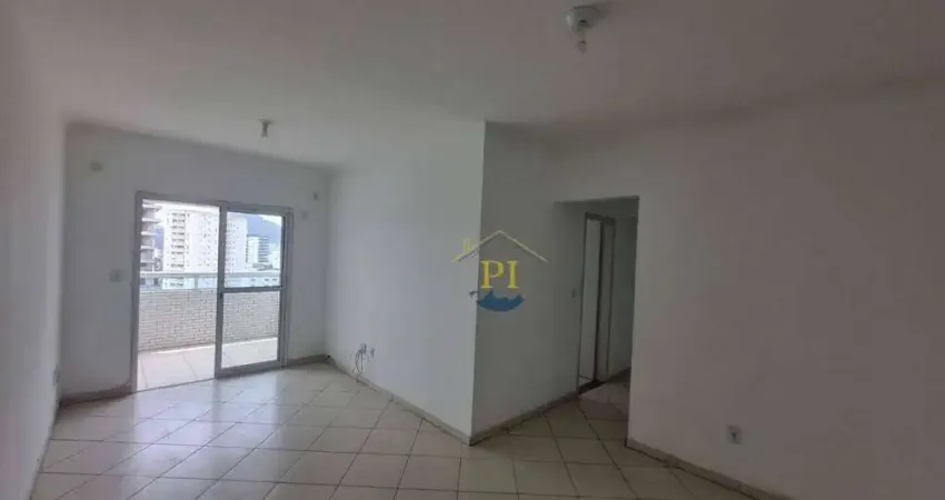 Apartamento com 2 dormitórios para alugar, 73 m² por r$ 2.980,00/mês - vila guilhermina - praia grande/sp