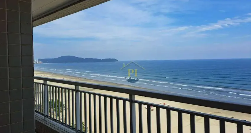 Apartamento com 3 dormitórios para alugar, 125 m² por r$ 7.500/mês - aviação - praia grande/sp