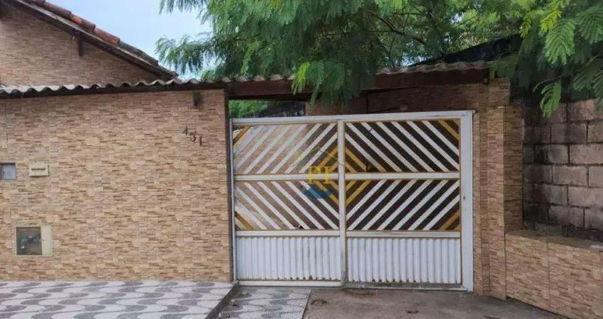 Casa com 2 dormitórios à venda, 80 m² por r$ 380.000 - balneário pires - praia grande/sp