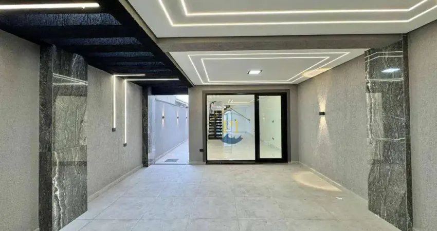 Sobrado com 4 dormitórios à venda, 204 m² por r$ 1.690.000 - boqueirão - praia grande/sp