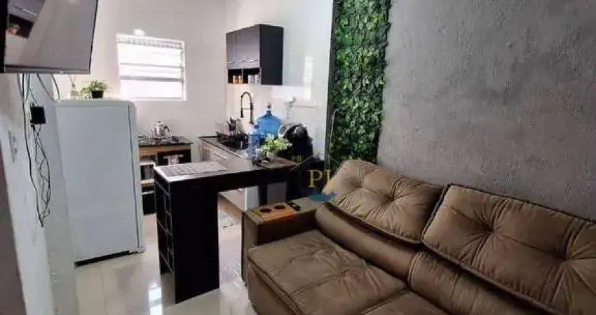 Kitnet à venda, 43 m² por r$ 265.000,00 - tupi - praia grande/sp