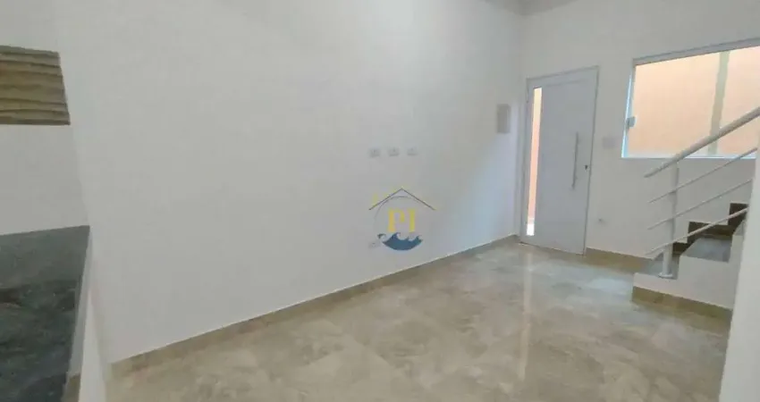 Casa com 2 dormitórios à venda, 54 m² por r$ 350.000,00 - vila guilhermina - praia grande/sp
