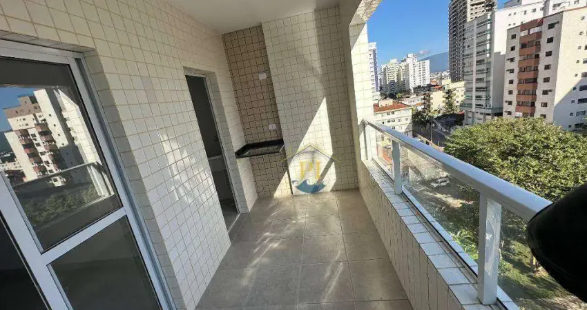 Apartamento com 1 dormitório à venda, 50 m² por r$ 340.000 - aviação - praia grande/sp