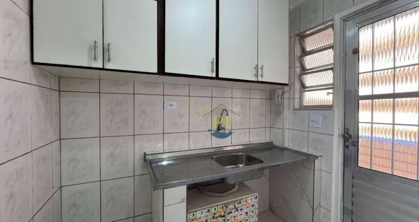 Kitnet com 1 dormitório, 33 m² - venda por r$ 225.000 ou aluguel por r$ 1.600/mês - boqueirão - praia grande/sp