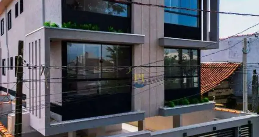 Sobrado com 2 dormitórios à venda, 54 m² por r$ 355.000 - maracana - praia grande/sp