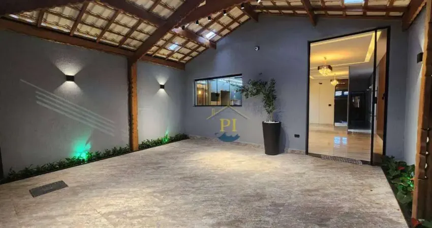 Casa com 3 dormitórios à venda, 94 m² por r$ 780.000,00 - jardim imperador - praia grande/sp