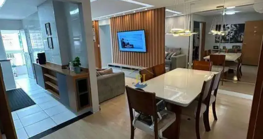 Apartamento com 2 dormitórios à venda, 83 m² por r$ 720.000,00 - boqueirão - praia grande/sp