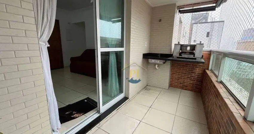 Apartamento com 2 dormitórios à venda, 65 m² por r$ 470.000 - vila guilhermina - praia grande/sp