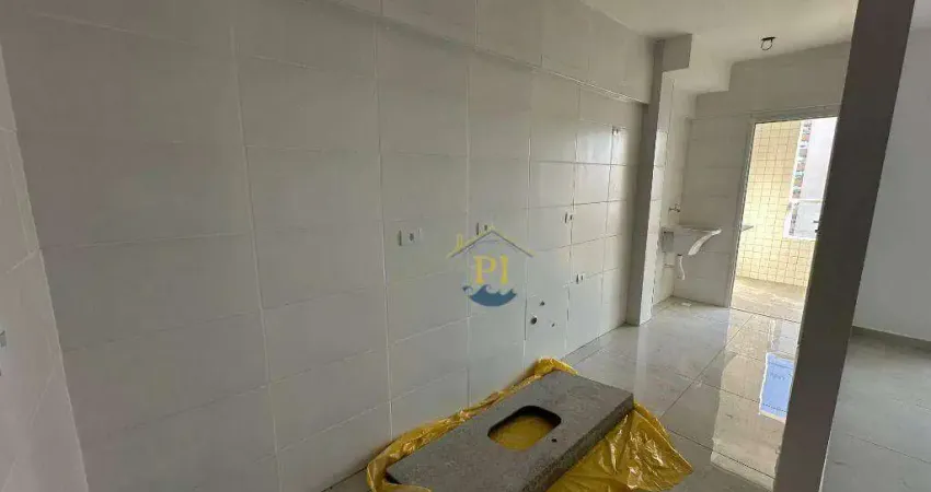 Apartamento com 1 dormitório à venda, 51 m² por r$ 395.000 - aviação - praia grande/sp