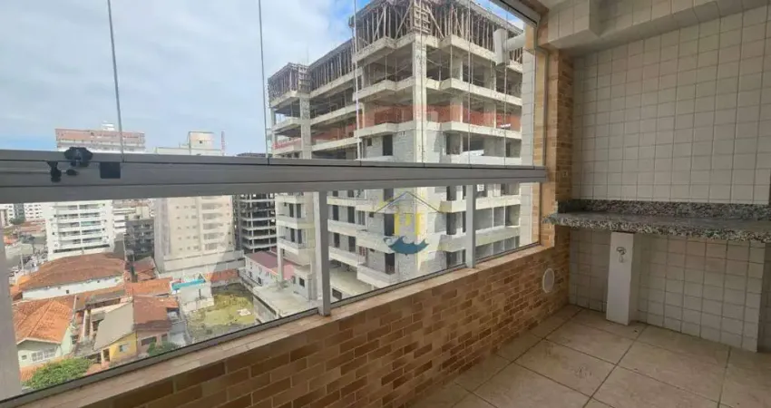 Apartamento com 2 dormitórios à venda, 65 m² por r$ 385.000 - vila guilhermina - praia grande/sp