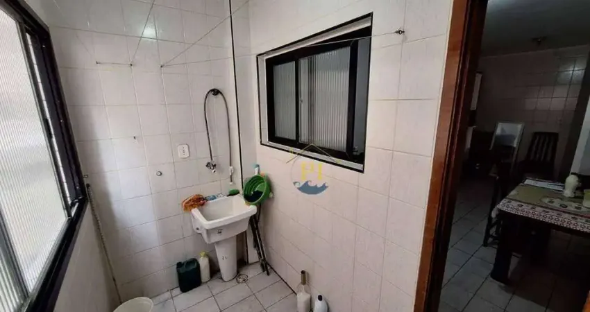 Apartamento com 2 dormitórios à venda, 101 m² por r$ 450.000 - tupi - praia grande/sp