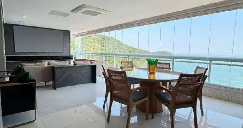 Apartamento com 4 dormitórios à venda, 375 m² por r$ 5.500.000 - canto do forte - praia grande/sp