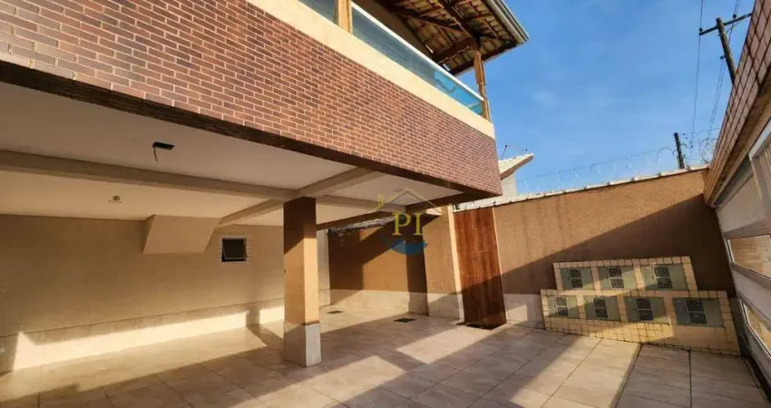 Casa com 2 dormitórios à venda, 45 m² por r$ 280.000,00 - vilamar - praia grande/sp