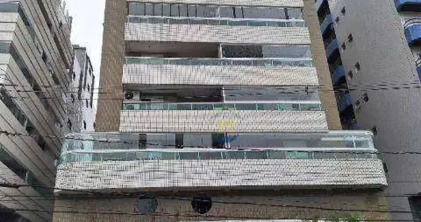 Apartamento com 2 dormitórios à venda, 68 m² por r$ 480.000 - canto do forte - praia grande/sp