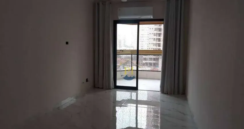 Apartamento com 2 dormitórios à venda, 77 m² por r$ 530.000 - aviação - praia grande/sp