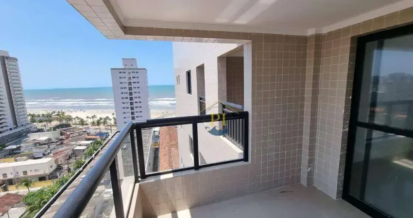 Apartamento com 2 dormitórios para alugar, 80 m² por r$ 3.500,00/mês - mirim - praia grande/sp