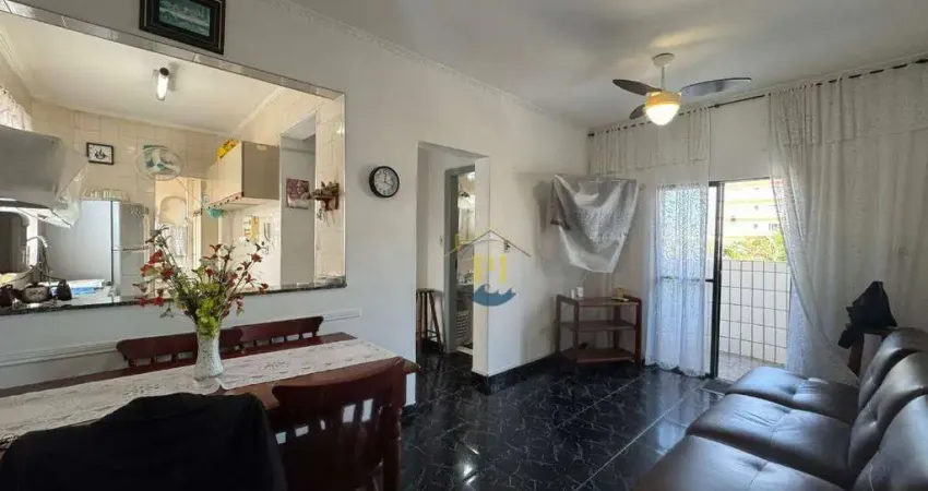 Apartamento com 1 dormitório à venda, 49 m² por r$ 250.000 - aviação - praia grande/sp