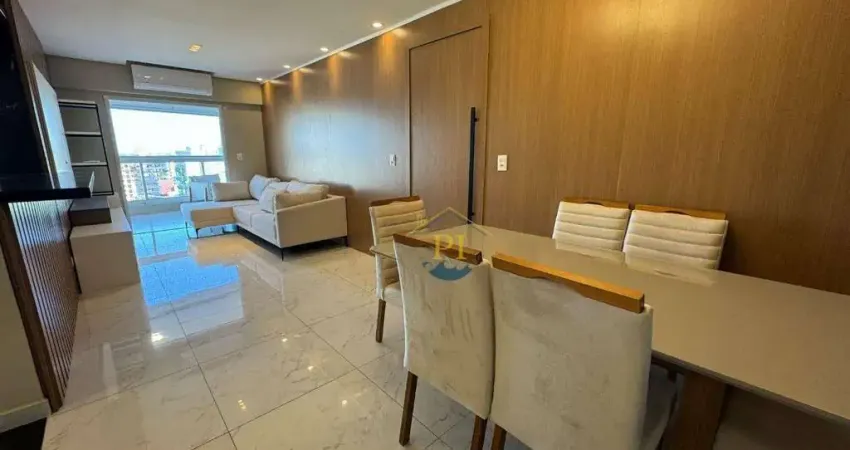 Apartamento com 3 dormitórios à venda, 148 m² por r$ 1.790.000 - vila guilhermina - praia grande/sp