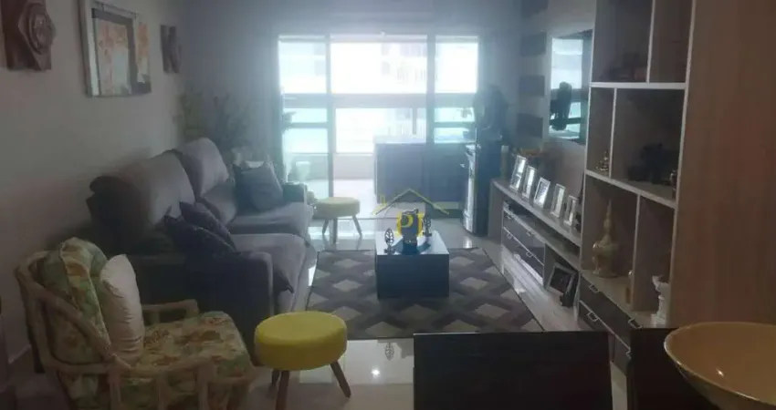 Apartamento com 3 dormitórios à venda, 183 m² por r$ 2.700.000 - canto do forte - praia grande/sp