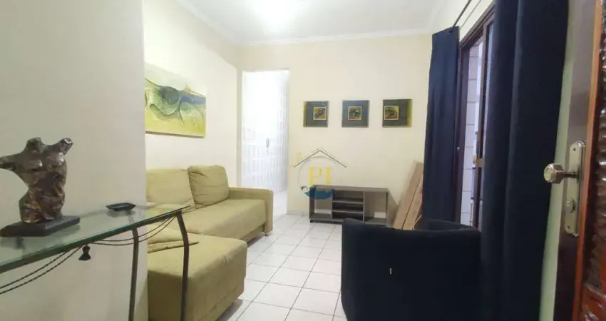 Apartamento com 1 dormitório à venda, 48 m² por r$ 280.000 - vila guilhermina - praia grande/sp
