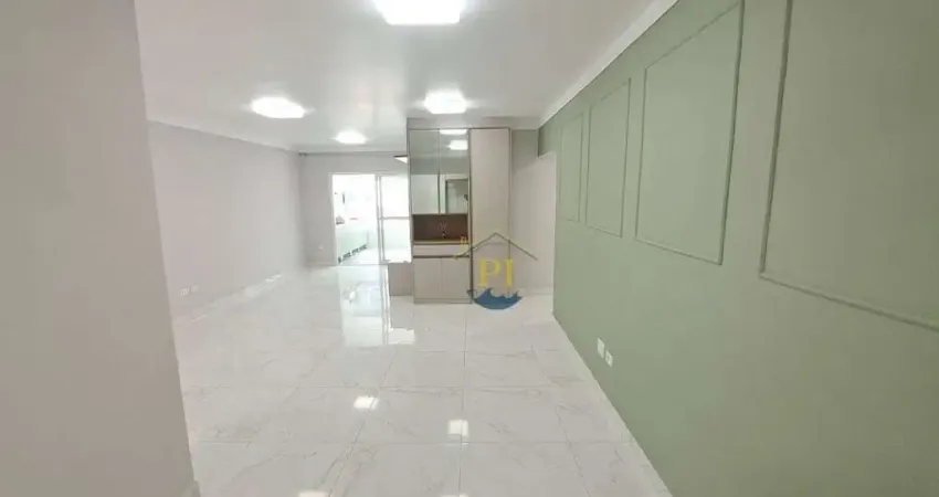Apartamento com 3 dormitórios, 139 m² - venda por r$ 1.150.000 ou aluguel por r$ 7.500/mês - vila guilhermina - praia grande/sp