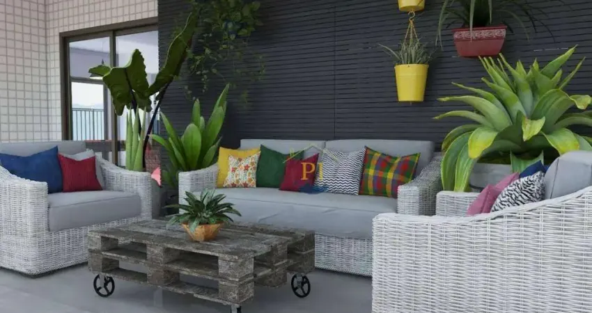 Apartamento com 2 dormitórios à venda, 72 m² por r$ 580.000 - canto do forte - praia grande/sp