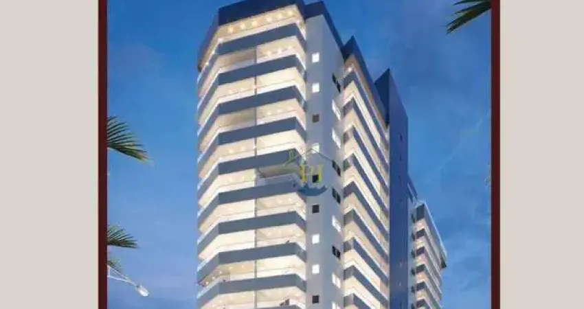 Apartamento com 2 dormitórios à venda, 59 m² por r$ 329.000 - mirim - praia grande/sp