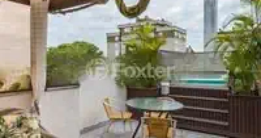 Linda cobertura reformada, vista perene, definida, 2 quartos , suíte, escritório, 2 vagas