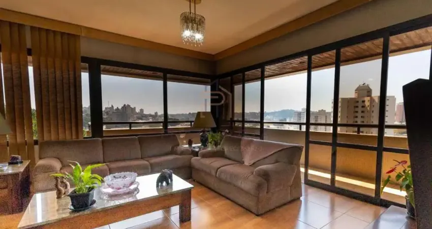 Apartamento a venda no resid madani em vila arens - jundiai, sp com linda vista panoramica da cidade em torre unica com area util de 157 metros quadrados