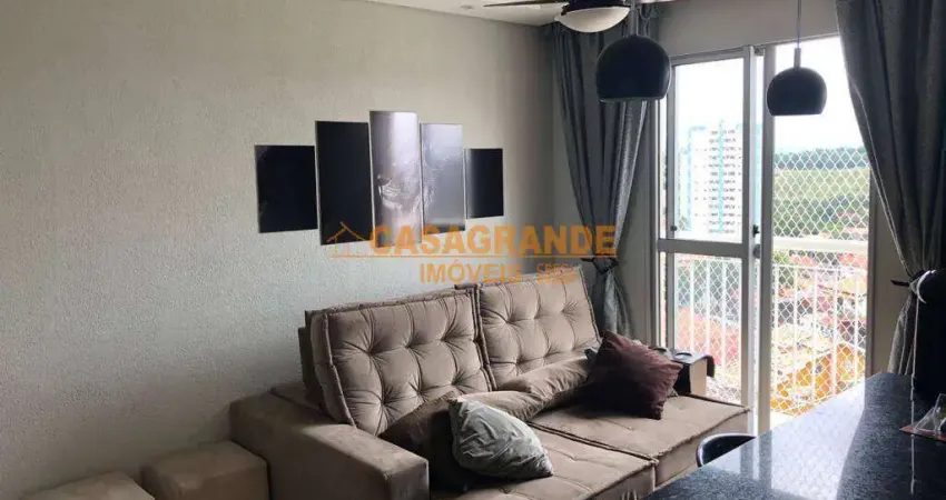 Apartamento com 02 quartos, 50m² no Parque Residencial Flamboyant, SJC