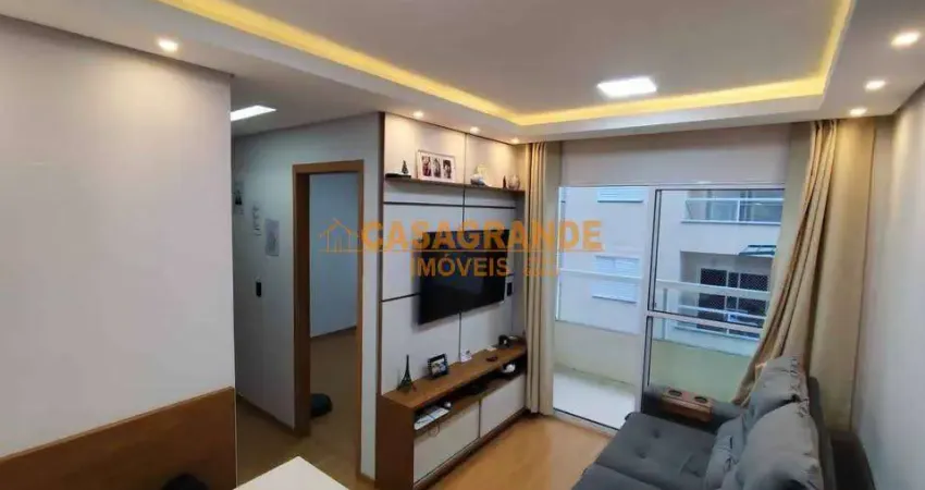 Apartamento mobiliado à venda - 2 quartos, 46m², varanda - jardim sul