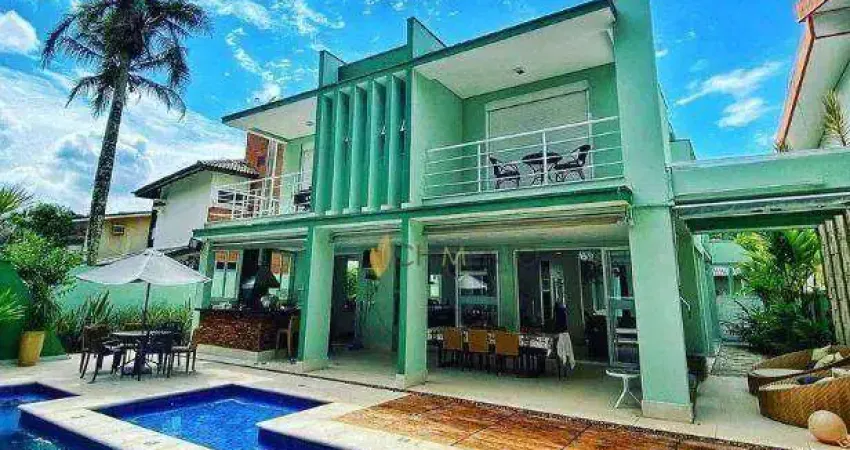Casa com 4 dormitórios, 390 m² - venda por R$ 7.000.000,00 ou aluguel por R$ 23.500,00/mês - Riviera Módulo 05 - Bertioga/SP
