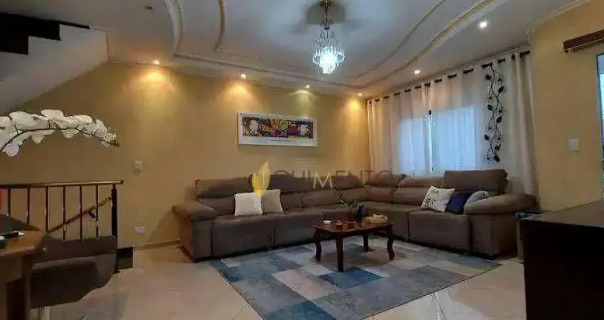 Casa com 3 dormitórios, 248 m² - venda por R$ 950.000 ou aluguel por R$ 4.300/mês - Jardim Utinga - Santo André/SP