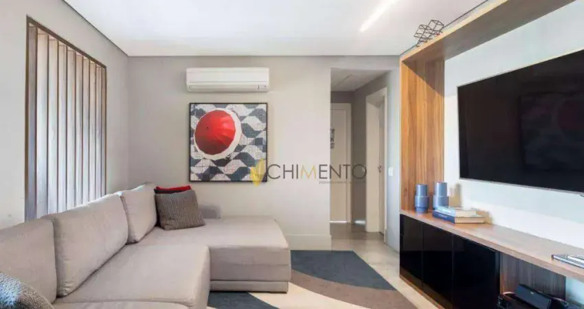 Apartamento com 3 dormitórios à venda, 134 m² por R$ 1.790.000 - Vila Anastácio - São Paulo/SP