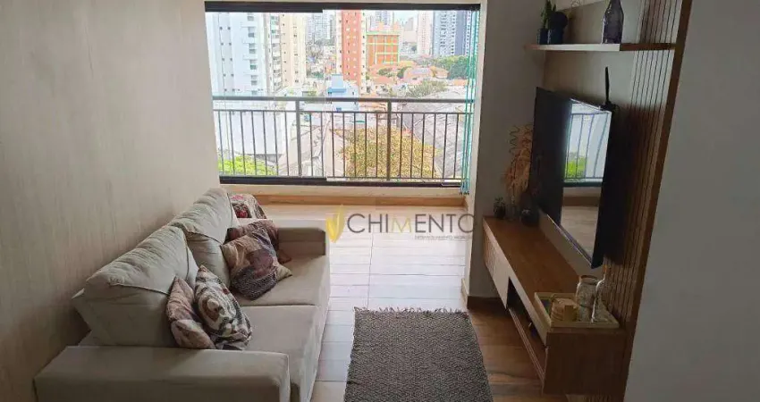 Apartamento com 1 dormitório à venda, 55 m² por R$ 600.000 - Tatuapé - São Paulo/SP