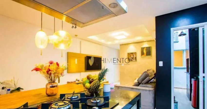 Apartamento com 2 dormitórios à venda, 90 m² por R$ 480.000,00 - Jardim Bela Vista - Santo André/SP