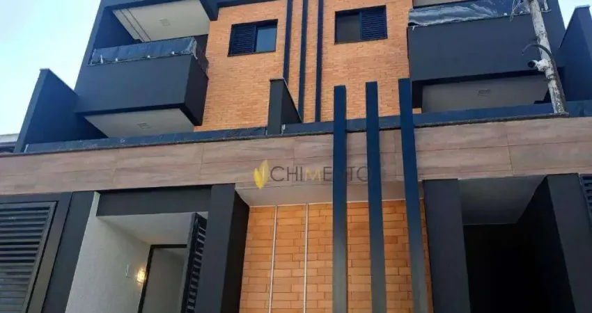 Cobertura com 3 dormitórios à venda, 140 m² por R$ 885.000 - Jardim Bela Vista - Santo André/SP